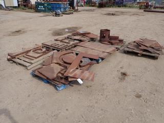 Qty Of Approx. 1/4in - 2in Pieces Of Steel