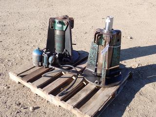 Berso Tipo-CP-100 Hydraulic Lift Cylinder w/ Air Pump