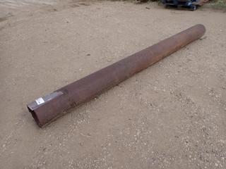 (1) 140in Steel Pipe w/ 9in OD And 3/4in Thickness