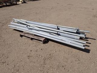 Qty Of 2in IPEX, 4in PVC Conduit, 2in Stainless Pipe, Approx. 57in - 10ft**