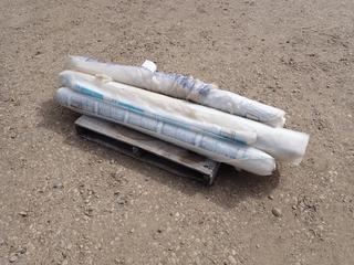 Qty Of (5) Rolls Of Plastic**