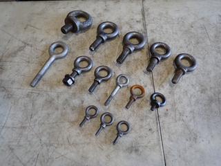 Qty Of 3/8in, 1/2in, 5/8in And 3/4in Eye Bolts