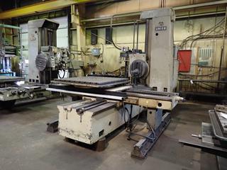 1980 WMW Union BFT80/2 575V 3-Phase Horizontal Boring Mill w/ 80mm Spindle CAT40 X 55in. SN 25306 *Note: Buyer Responsible For Power Disconnect And Removal* **For Your Convenience Quote Available From Rusty's Equipment For Power Disconnect, Fluids Drained, Rigging(If Required) And Loaded On Your Transport for a Cost $3,150 Additional Dimensional Tear Down Not Included** 