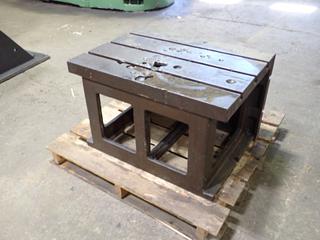 31 1/2in X 23 1/2in X 19 1/2in Drill Press Table *PL#0222*