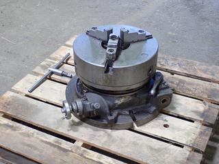 Bison 16in 3-Jaw Chuck w/ Rotary Table