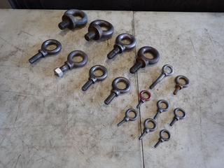 Qty Of 1/4in - 1 1/4in Eye Bolts 