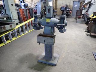 Baldor 208/230/460V 3-Phase  Heavy Duty Grinder w/ Stand