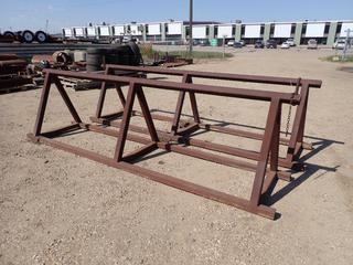 (2) 151in X 36in X 44in Pipe Stands