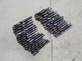 Qty Of Assorted 10.2mm - 23/32in Straight Shank Drill Bits