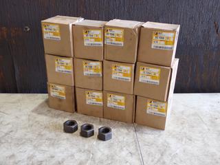Qty Of (12) Boxes Of Unused CAT Nuts, (10) Nuts Per Box