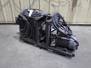 230V Portable Hydraulic Power Pack w/ Variable And Reversible Speed
