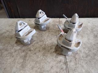 Qty Of (4) Buffers Sea Can Locking Blocks