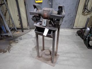 Baldor Model 10X1X3/4 220V Bench Grinder w/ Stand