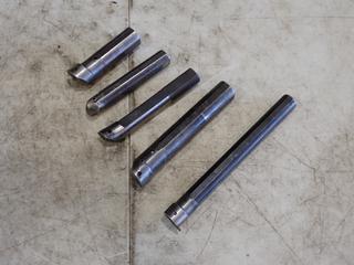 Qty Of (5) Assorted Boring Bar Tools 
