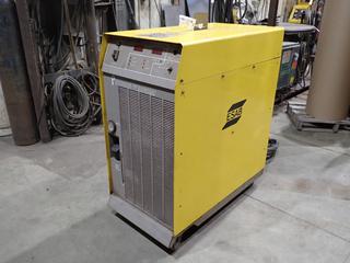 ESAB Precision Plasma 200/230/380/415/460/575V 3-Phase Plasma Cutting Machine. Showing 645hrs. SN PC-I940131 *Note: Requires Repair, Buyer Responsible For Power Disconnect And Removal*
