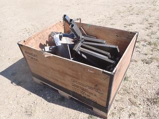 Qty Of 38in X 24in X 1in Work Table Bench Add Ons **This Item Is Located @ 1507 - 8 Street, Nisku AB, For More Info Contact Tony @ 780-935-2619**