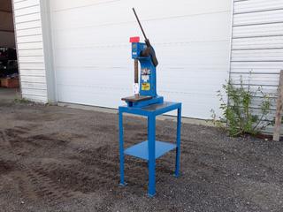 Dake Model 1 1/2B Arbor Press w/ 24in X 18in X 38in Stand. **This Item Is Located @ 1507 - 8 Street, Nisku AB, For More Info Contact Tony @ 780-935-2619**
