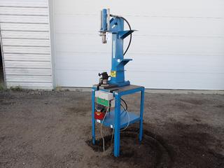 10-Ton Hydraulic Press w/ BVA Hydraulics Foot Control. SN 03066 **This Item Is Located @ 1507 - 8 Street, Nisku AB, For More Info Contact Tony @ 780-935-2619**