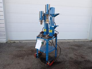 10-Ton Dual Hydraulic Press w/ BVA Hydraulics Foot Control. **This Item Is Located @ 1507 - 8 Street, Nisku AB, For More Info Contact Tony @ 780-935-2619**