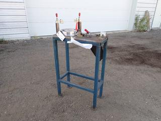 Assembly Jig w/ 24in X 12in X 36in Stand **This Item Is Located @ 1507 - 8 Street, Nisku AB, For More Info Contact Tony @ 780-935-2619**