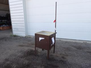 24in X 24in X 38in Work Station **This Item Is Located @ 1507 - 8 Street, Nisku AB, For More Info Contact Tony @ 780-935-2619**