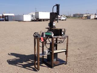 Hydraulic Press w/ Hydraulic Tank And 115/230V Motor **This Item Is Located @ 1507 - 8 Street, Nisku AB, For More Info Contact Tony @ 780-935-2619**