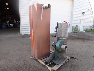 Craftex 120V Filtration System w/ Manus Filter Air Bag System **This Item Is Located @ 1507 - 8 Street, Nisku AB, For More Info Contact Tony @ 780-935-2619**