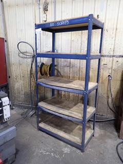 3ft X 18in X 6ft 5-Tier Shelving Unit