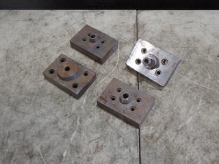 Qty Of (4) Hydraulic Split Flange Drill Jigs