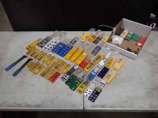 Qty Of Assorted Lathe Milling And Debure Inserts, And Turn And Bore Inserts