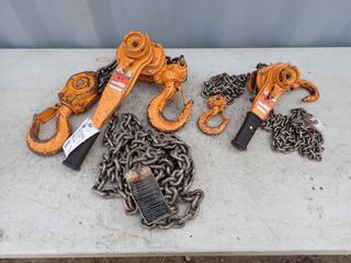 (1) Kito 6-Ton And (1) Kito 1 1/2-Ton Come Alongs