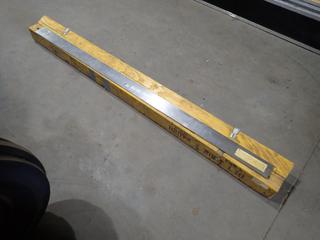 Brown & Roots Ltd. 6ft Straight Edge w/ Case