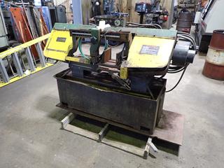 10in X 16in Horizontal Bandsaw c/w Bandsaw Blades