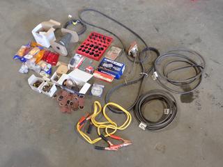 Roloc Disc, Flap Wheel Disc, Sanding Disc, Marker Lights, Spring Retainers, Cutting Blades, Whole Saw Blades, Gasket O-Ring Kit, Brake Pads And Assorted Supplies