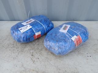 (2) Unused Tuflex Liftall 20ft Round Slings