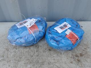 (2) Unused Tuflex Liftall 10ft Round Slings