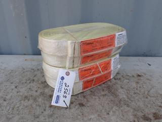 (2) Unused Packs Of Mikisew 20ft 2in Nylon Slings, 2 Slings Per Pack