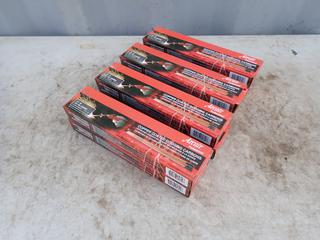 Qty Of (8) Boxes Of Arcair 6.5mm X 305mm Copper Coated Gouging Carbons