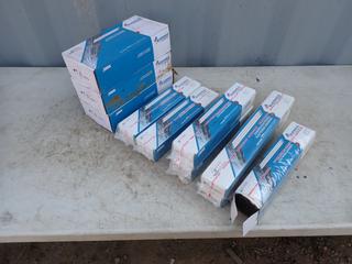 Qty Of (3) Cases Of Air Liquide Blueshield 2.5mm X 300mm LA7018 Welding Electrodes c/w Assorted Size LA7018 Welding Electrodes