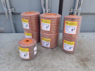 Qty Of Unused Enduro-Flex Eco Trim 7in X 7/8in 80 Grit, 7in X 7/8in 60 Grit, 5in X 7/8in 40 Grit And 5in X 7/8in 60 Grit Abrasive Flap Discs