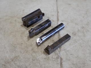 (2) Boring Bars And (2) Tool Holders
