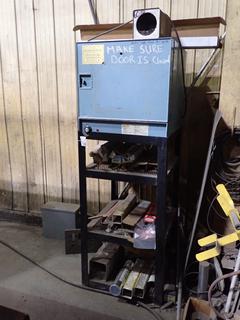 Gullco 350 115V Single Phase Electrode Stabilizing Oven c/w 25in X 22in X 44in Stand And Qty Of Assorted Opened Boxes Of Welding Rod