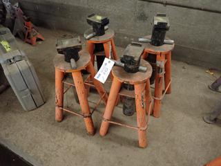 Qty Of (4) Strong Arm 873A 10-Ton Low Profile Jack Stands
