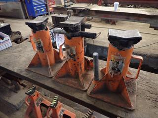 Qty Of (3) Strong Arm 878A 20-Ton Jack Stands