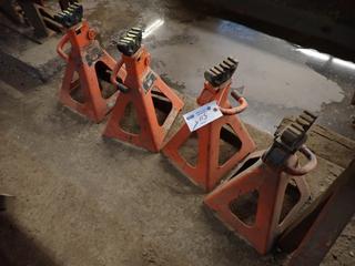 Qty Of (4) Strong Arm 12-Ton Jack Stands