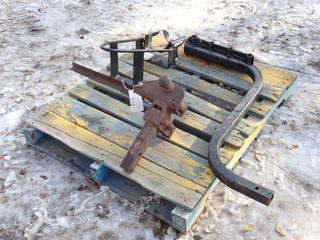 2 5/16in Hitch c/w Just Rite Bike Hitch **Located In Edmonton**