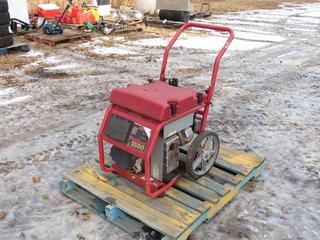 Generaac Portable Products Model 01655 120/240AC Volts Generator c/w Briggs & Stratton Gas Engine. SN 1008162778 *Note: Running Condition Unknown* **Located In Edmonton**