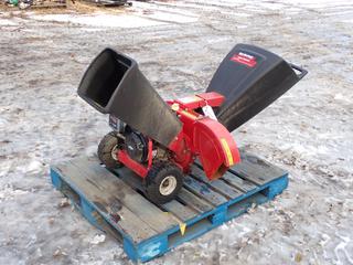 MTD Yard Machines Model 24A-464F500 Chipper Shredder w/ 3-Way Feed System And Briggs & Stratton 1100 Series 249cc Gas Engine. SN 1C208K60162 **Located In Edmonton**