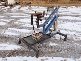 OTC 54in X 38in X 4ft Portable Adjustable Hydraulic Transmission Jack **Located In Edmonton**