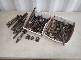 Qty Of T-Nuts, Threaded Rod, Nuts, Bolts And Washers **Located In Edmonton**